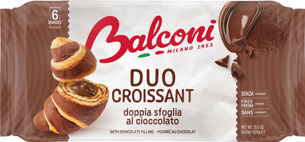 Balconi Croissant Duo Cacao Gr 300