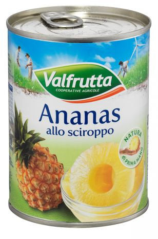 Valfrutta Ananas 10 Fette 565 Gr