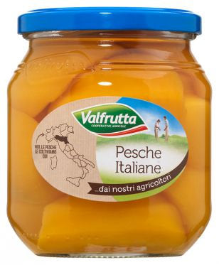 Valfrutta Pesche Sciroppate Gr 580 Vt