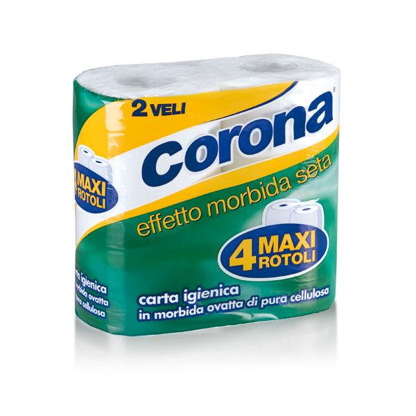 Corona Carta Igienica 4 Rotoli 2 Veli