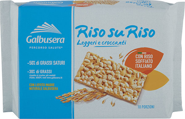 Galbusera Crackers Riso Su Riso Gr 380