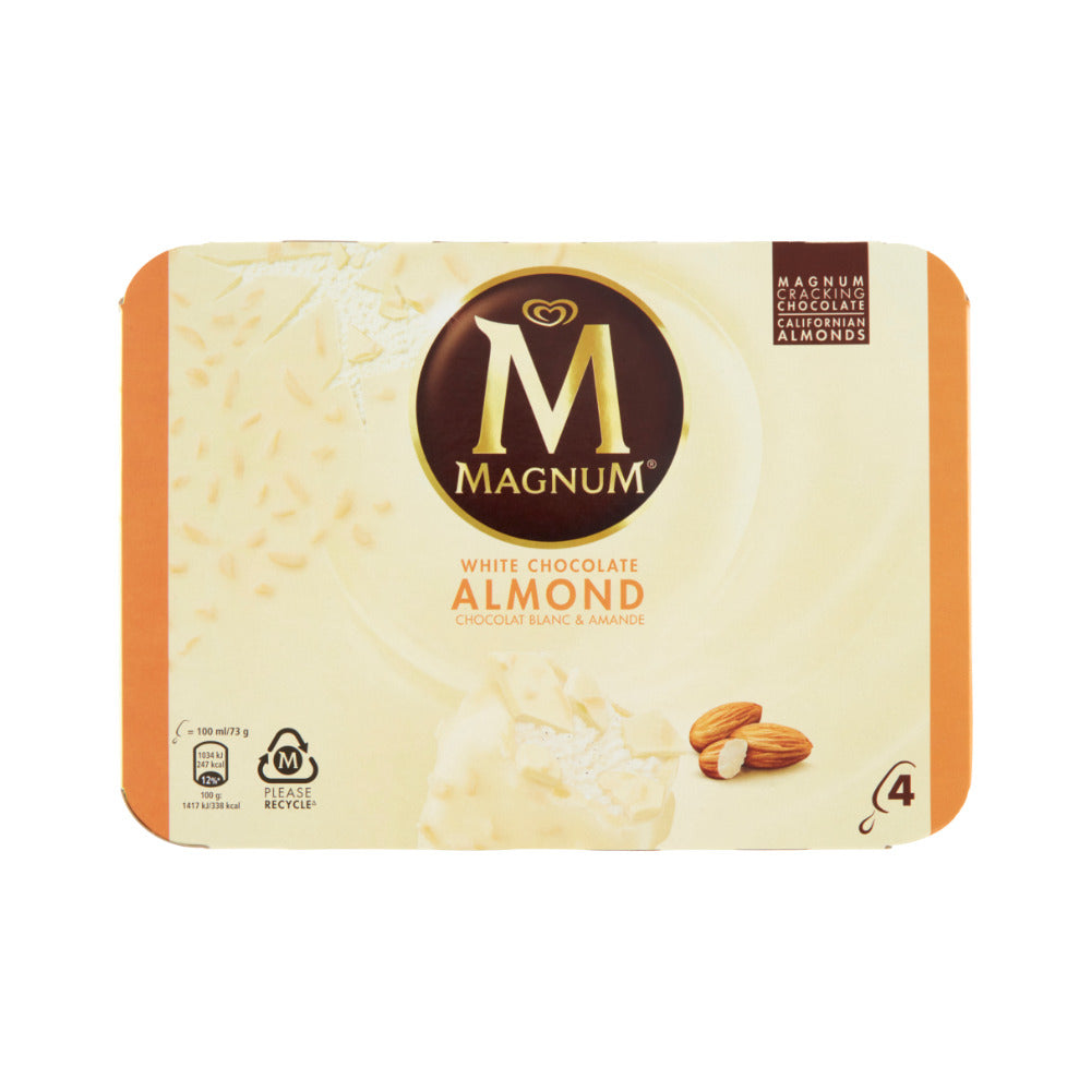 Algida Magnum Bianco Mand X4