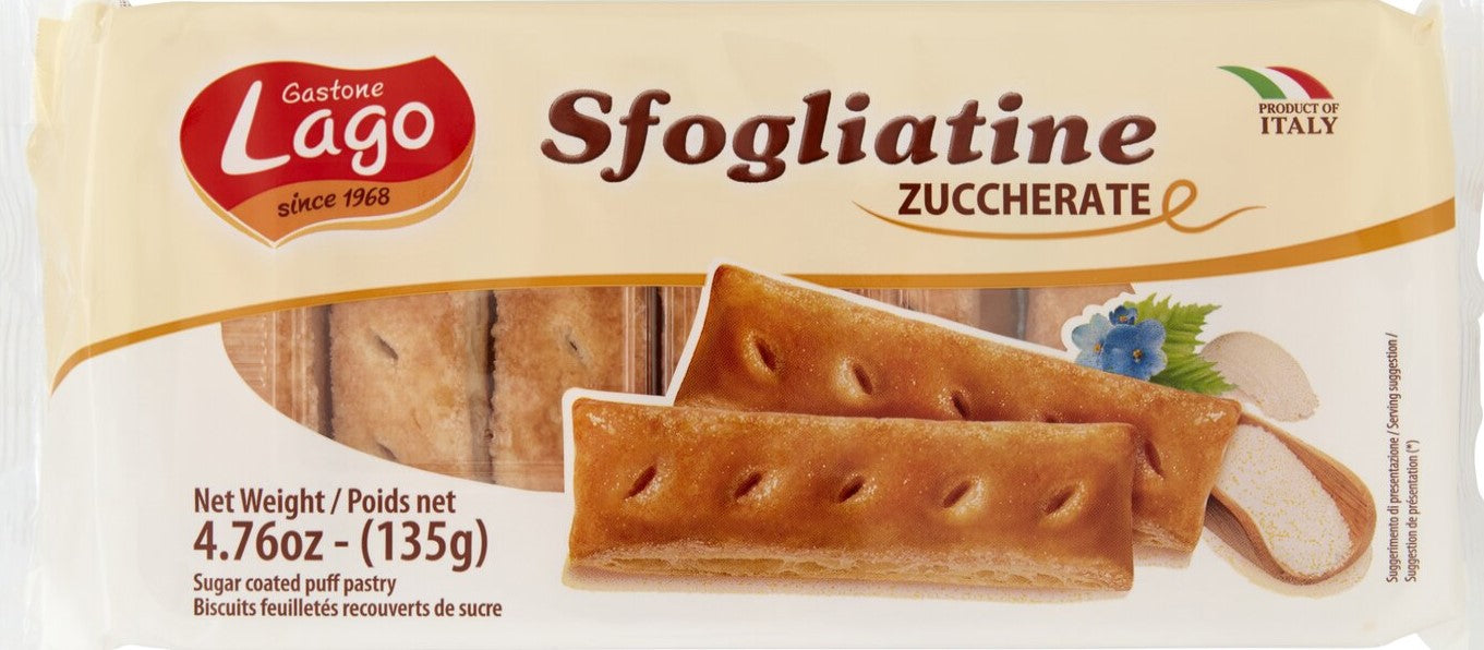 Lago Sfogliatine Zuccherate Gr 135